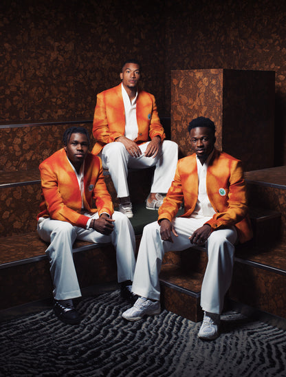Veste - Ibrahim Fernandez Couture et les éléphants de Côte D'Ivoire